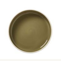 Steelite, Nyx 1220 : Olive - Stapelschale m. hochgestellten Rand, 16,5 cm Steelite, Nyx 1220 : Olive - Stapelschale m. hochgestellten Rand, 16,5 cm