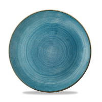 Churchill, Stonecast Raw : Teal Vellum - Teller flach Coup, 26 cm Churchill, Stonecast Raw : Teal Vellum - Teller flach Coup, 26 cm