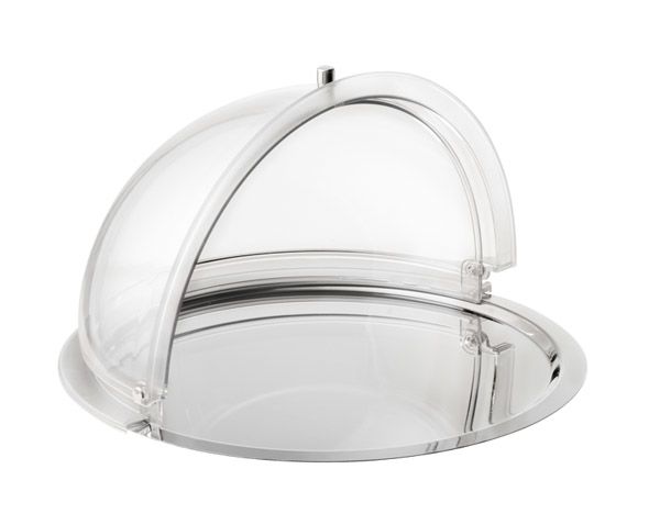 Rolltop-Set D: 50 cm, H: 28 cm, 2-teilig, 18/0 Edelstahl, rutschfeste Haubenfixierung