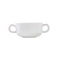 Bauscher, Invita Colors Dialog : 490069 Punkte Himberrot - Suppen-Obere stpb., 0,27 ltr. Bauscher, Invita Colors Dialog : 490069 Punkte Himberrot - Suppen-Obere stpb., 0,27 ltr.