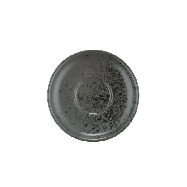 Bauscher, Sandstone : Dekor 425775 Black - Kaffee-Untere zu K/ 018 ltr., 14 cm