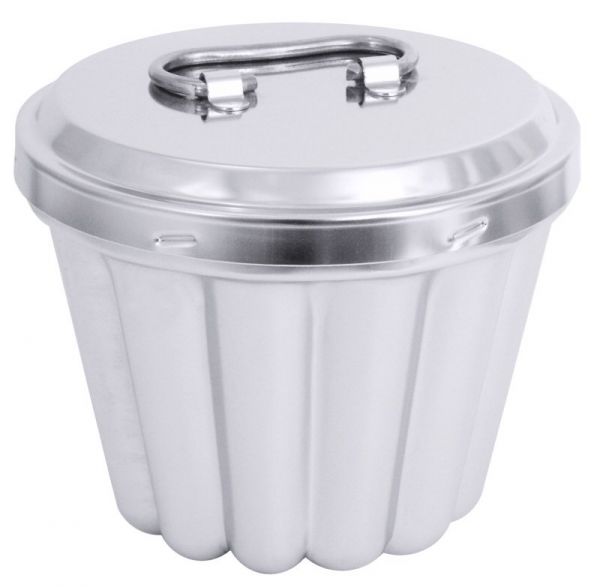 Puddingform, ohne Innenrohr, EdSt., I: 2,4 ltr., D: 15,5 cm, H: 15,5 cm