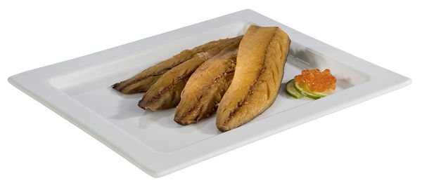 GN 1/2 Tablett FRAMES 32,5 x 26,5 cm, H: 2 cm Porzellan, eckig, weiss