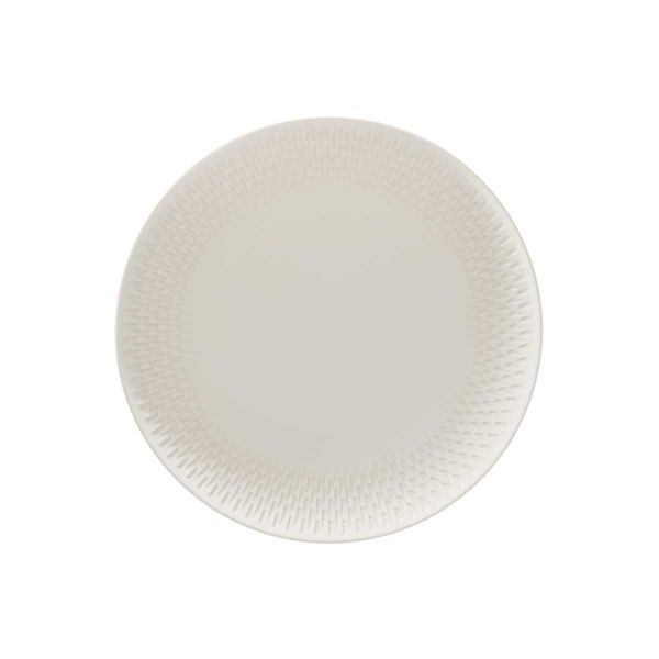 Bauscher, Purity Reflections : Teller flach rund coup Relief, bonewhite, 24 cm