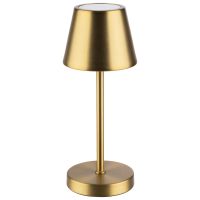 Tischleuchte MERLE MICRO, Metall, Farbe: goldfarben, 1x LED 1,0 W / 100 lm, dimmbar in 3 Stufen, D: 8 cm, H: 20 cm Tischleuchte MERLE MICRO, Metall, Farbe: goldfarben, 1x LED 1,0 W / 100 lm, dimmbar in 3 Stufen, D: 8 cm, H: 20 cm