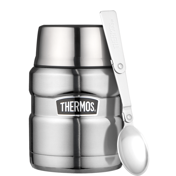 Isolier-Speisegefäß Thermos Stainless King, Inhalt: 0,47 ltr., Stainless Steel Mat