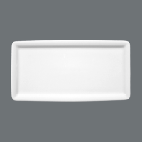 Seltmann, Buffet Gourmet - Platte 5170, uni, weiss, 10 x 20 x 1,5 cm Seltmann, Buffet Gourmet - Platte 5170, uni, weiss, 10 x 20 x 1,5 cm