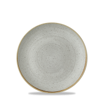 Churchill, Stonecast Raw : Grey Vellum - Teller flach Coup, 16,5 cm Churchill, Stonecast Raw : Grey Vellum - Teller flach Coup, 16,5 cm