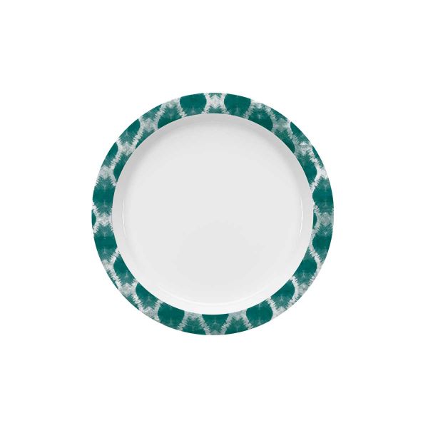 Bauscher Care, Calmera : 426385 Petrol Blue - Teller flach rund Fahne, 20 cm