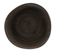Churchill, Stonecast Patina : Iron Black - Teller flach rund organisch 28,6 cm Churchill, Stonecast Patina : Iron Black - Teller flach rund organisch 28,6 cm