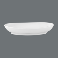 Seltmann Weiden, Meran, Steak & More - Beilage oval tief 5231, weiss, uni, 18,5 cm Seltmann Weiden, Meran, Steak & More - Beilage oval tief 5231, weiss, uni, 18,5 cm