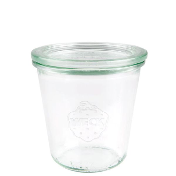 WECK Sturzglas hoch m. Glasdeckel, Inhalt: 290 ml, H: 87 mm, D: 80 mm