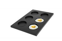 Gastro-Blech TYNECK Universal, Aluminium, 6 Mulden D: 120 mm, 325 x 530 mm Gastro-Blech TYNECK Universal, Aluminium, 6 Mulden D: 120 mm, 325 x 530 mm
