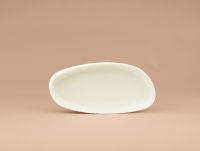 Schönwald, Wellcome - Platte, coup, oval, creme, uni, 18 cm Schönwald, Wellcome - Platte, coup, oval, creme, uni, 18 cm