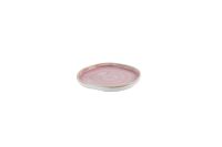 Churchill, Stonecast : Petal Pink - Teller flach organisch m. erhöhten Rand, 21 x 2 cm Churchill, Stonecast : Petal Pink - Teller flach organisch m. erhöhten Rand, 21 x 2 cm