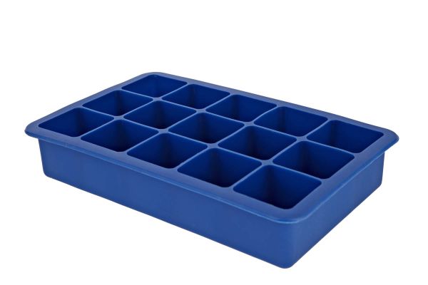 Eiswürfelform, 15 Würfel, 3,4 x 11,5 x 18,5 cm