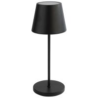 Tischleuchte MERLE, Metall, 1 x LED 2,0 W/ 270 lm, D: 11 cm, H: 30,5 cm, Farbe: schwarz Tischleuchte MERLE, Metall, 1 x LED 2,0 W/ 270 lm, D: 11 cm, H: 30,5 cm, Farbe: schwarz