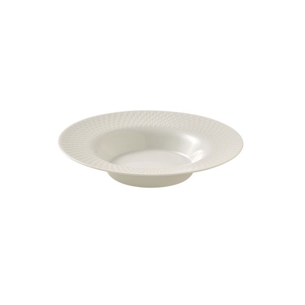 Bauscher, Purity Reflections : Teller tief Fahne, bonewhite, uni, 20 cm/ 0,2 ltr.