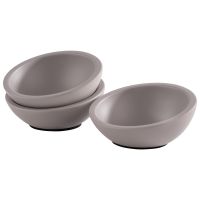 Schale ELEMENT, 3er-Set, Beton, möbelschonende Unterseite, D: 10 cm, H: 4,5 cm, I: 0,05 ltr. Schale ELEMENT, 3er-Set, Beton, möbelschonende Unterseite, D: 10 cm, H: 4,5 cm, I: 0,05 ltr.