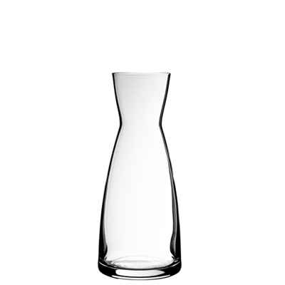 Karaffe Ypsilon Trasparente m. Füllstrich 0.50 ltr. |-|, Inhalt: 554 ml, Höhe: 204 mm