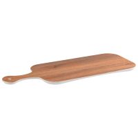 Tablett CRAZY WOOD, Melamin, Holzoptik, Servierfläche: 40 x 20 cm, 53 x 20 x 1,5 cm Tablett CRAZY WOOD, Melamin, Holzoptik, Servierfläche: 40 x 20 cm, 53 x 20 x 1,5 cm