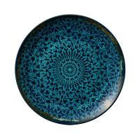 Heart & Soul, Mirage : Indigo - Teller flach rund coup, 27 cm Heart & Soul, Mirage : Indigo - Teller flach rund coup, 27 cm