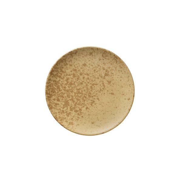 Bauscher, Sandstone : Dekor 426078 Dark Yellow - Teller flach coup rund 17 cm