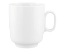 Seltmann Weiden, Sento - Becher m. Hkl., weiss, uni, 0,4 ltr. Seltmann Weiden, Sento - Becher m. Hkl., weiss, uni, 0,4 ltr.