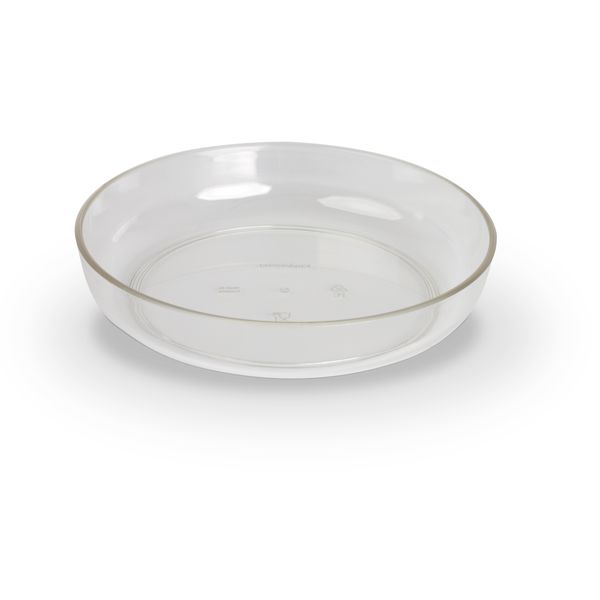Dessertschale PC, uni, transparent, D x H: 13 x 2,5 cm/ 0,25 ltr.