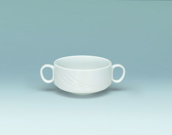 Bauscher Care, Donna Senior - Spezialsuppentasse stpb., weiss, uni, 0,48 ltr.