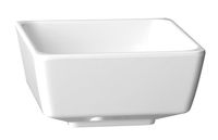 Schale FLOAT, 12,5 x 12,5 cm, H: 6 cm, 0,5 ltr., Melamin, weiss Schale FLOAT, 12,5 x 12,5 cm, H: 6 cm, 0,5 ltr., Melamin, weiss