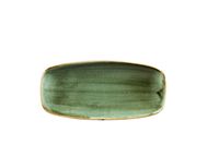 Churchill, Stonecast : Samphire Green - Chefs Platte rechteckig, 26,9 x 12,7 cm Churchill, Stonecast : Samphire Green - Chefs Platte rechteckig, 26,9 x 12,7 cm