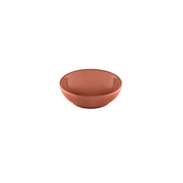 Bauscher, Sandstone : Dekor 700666 Orange Uni - Dip-Schale 8,2 cm/ 0,07 ltr.