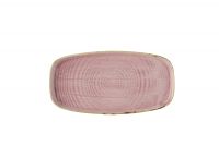 Churchill, Stonecast : Petal Pink - Chefs Platte rechteckig m. erhöhten Rand, 35 x 18,5 x 2 cm Churchill, Stonecast : Petal Pink - Chefs Platte rechteckig m. erhöhten Rand, 35 x 18,5 x 2 cm