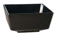 Schale FLOAT, 19 x 19 cm, H: 9,5 cm, 1,9 ltr., Melamin, schwarz Schale FLOAT, 19 x 19 cm, H: 9,5 cm, 1,9 ltr., Melamin, schwarz