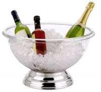 Champagnerkübel, transparentes Polycarbonat, I: 15 ltr., D: 39,5 cm, H: 25,5 cm Champagnerkübel, transparentes Polycarbonat, I: 15 ltr., D: 39,5 cm, H: 25,5 cm