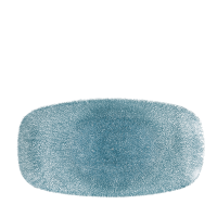 Churchill, Raku : Topaz Blue - Platte rechteckig, 29,8 x 15,3 cm Churchill, Raku : Topaz Blue - Platte rechteckig, 29,8 x 15,3 cm
