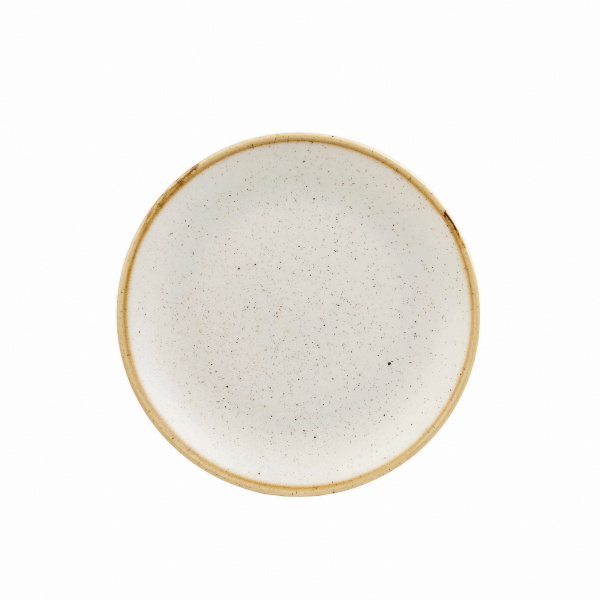 Churchill, Stonecast : Barley White - Teller flach Coup, 21,7 cm