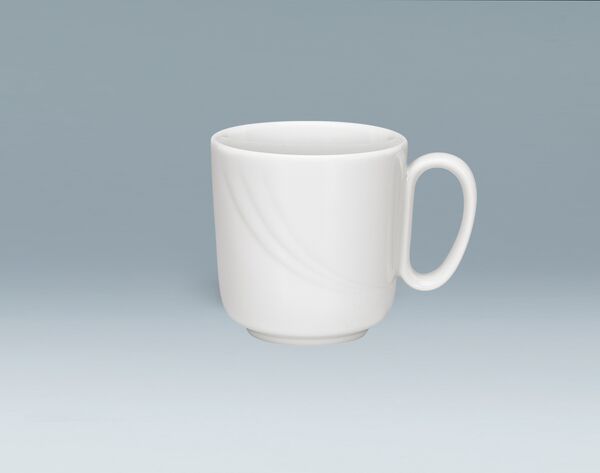 Bauscher Care, Donna Senior - Spezialbecher m. 1 Hkl., weiss, uni, 0,30 ltr.