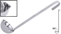 Dressingschöpfer fugenlos, Edelstahl, I: 0,02 ltr., D: 4,5 cm, Stiellänge: 22 cm Dressingschöpfer fugenlos, Edelstahl, I: 0,02 ltr., D: 4,5 cm, Stiellänge: 22 cm