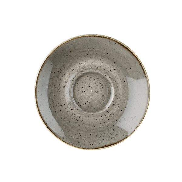 Churchill, Stonecast : Peppercorn Grey - Cappuccino-, Kaffee-Untere 15,6 cm