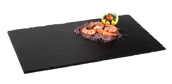 GN 1/1 Naturschieferplatte SUPERBOX 53 x 32,5 cm, Materialstärke 6 - 9 mm, gebrochene Kanten