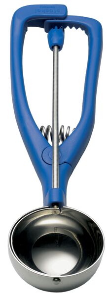 Eisportionierer rund - Modell K, Edelstahl, G: 1/70 ltr., I: 14 ml, D: 35 mm