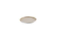 Churchill, Stonecast : Nutmeg Cream - Teller flach organisch m. erhöhten Rand, 21 x 2 cm Churchill, Stonecast : Nutmeg Cream - Teller flach organisch m. erhöhten Rand, 21 x 2 cm