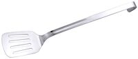 Bratenwender, längs perforiert, Edelstahl, 10 x 7,5 cm, Stiellänge: 38 cm Bratenwender, längs perforiert, Edelstahl, 10 x 7,5 cm, Stiellänge: 38 cm