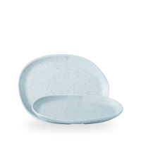 Churchill, Stonecast Natural : Duck Egg Blue - Platte Organisch, 26 x 20 cm Churchill, Stonecast Natural : Duck Egg Blue - Platte Organisch, 26 x 20 cm