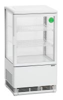 Mini Kühlvitrine 58L, weiß Mini Kühlvitrine 58L, weiß