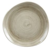 Churchill, Stonecast Patina : Antique Taupe - Teller flach rund Organisch, 28,6 cm Churchill, Stonecast Patina : Antique Taupe - Teller flach rund Organisch, 28,6 cm