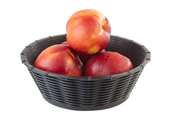 Brot- u. Obstkorb D: 20 cm, H: 6,5 cm, PP, Fb. Schwarz