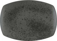 Bauscher, Sandstone : Dekor 425775 Black - Platte rechteckig coup 36,1 x 23,1 cm Bauscher, Sandstone : Dekor 425775 Black - Platte rechteckig coup 36,1 x 23,1 cm